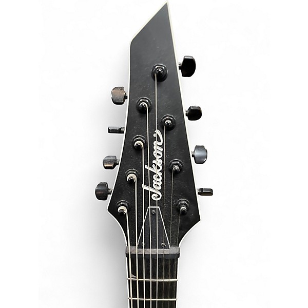 Used Jackson JS32-8 Dinky DKA 8 String Black Solid Body Electric Guitar