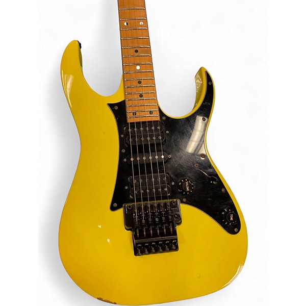 Used Ibanez 1987 RG550 Desert Yellow Solid Body Electric Guitar
