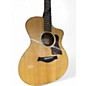 Used Taylor 214CE Deluxe Natural Acoustic Electric Guitar