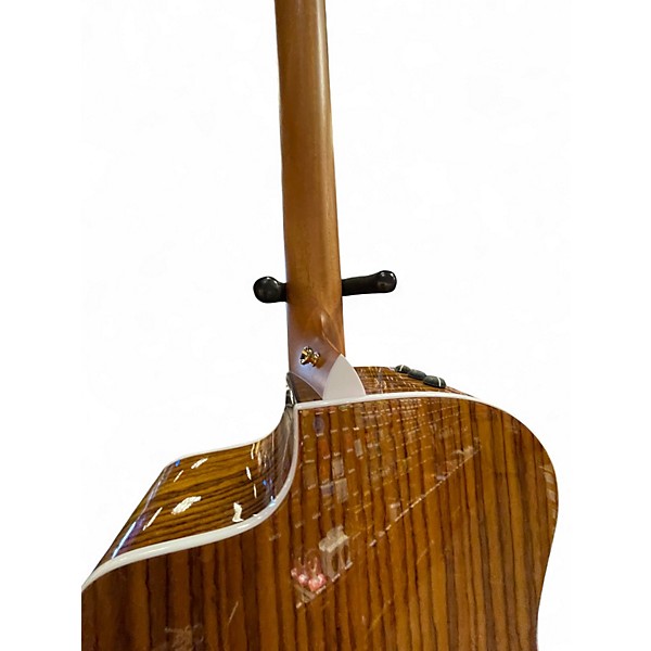 Used Taylor 214CE Deluxe Natural Acoustic Electric Guitar
