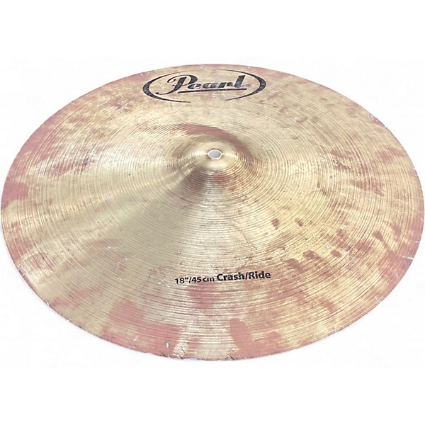Used Pearl 18in CRASH RIDE Cymbal