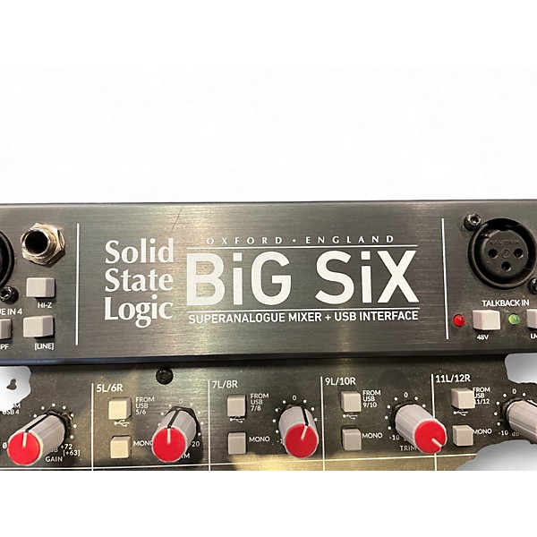 Used Solid State Logic BIG SIX Audio Interface