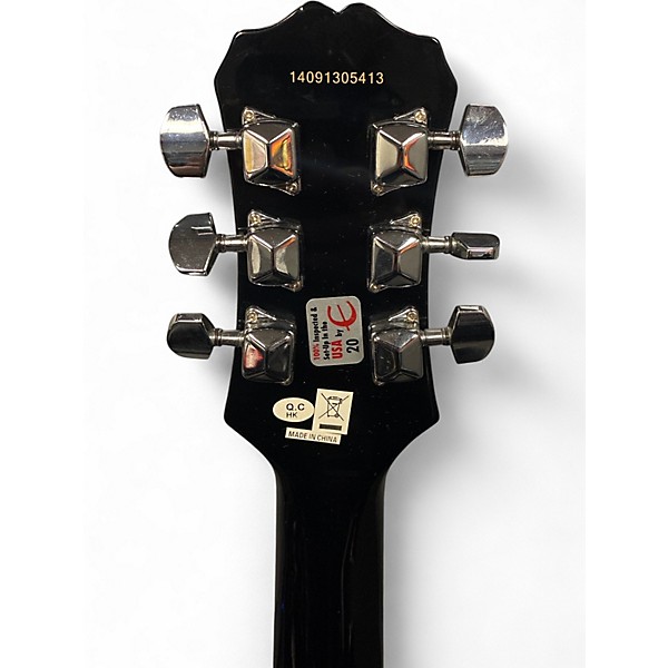 Used Epiphone Les Paul Special II Black Solid Body Electric Guitar
