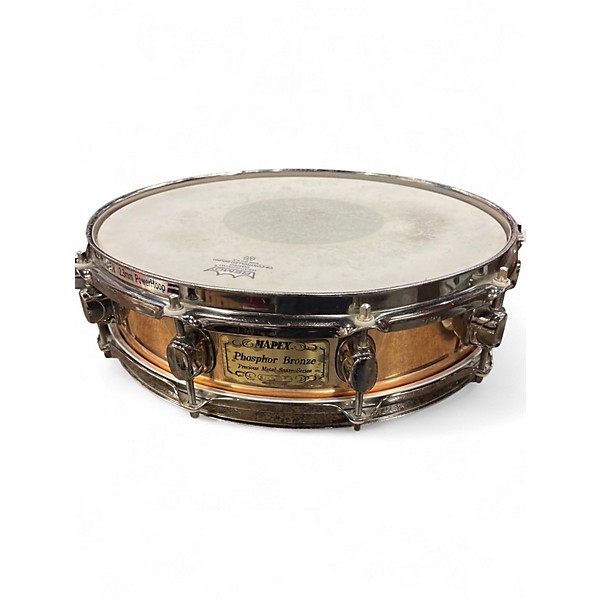 Used Mapex 3.5X14 Phosphor Bronze Precious Metal Snare Bronze Drum