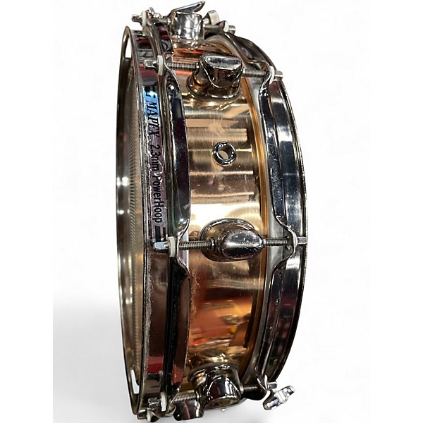 Used Mapex 3.5X14 Phosphor Bronze Precious Metal Snare Bronze Drum