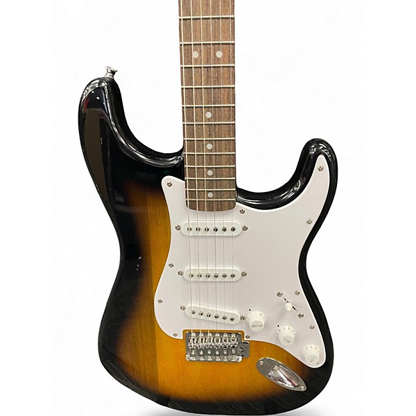 Used Squier Bullet Stratocaster 2 Color Sunburst Solid Body Electric Guitar