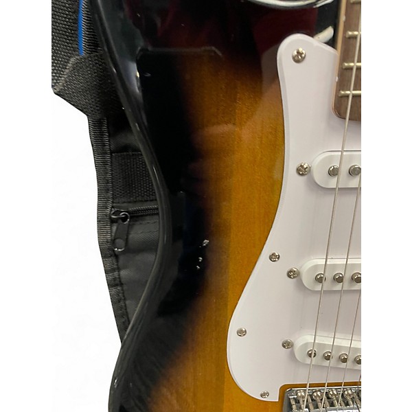 Used Squier Bullet Stratocaster 2 Color Sunburst Solid Body Electric Guitar