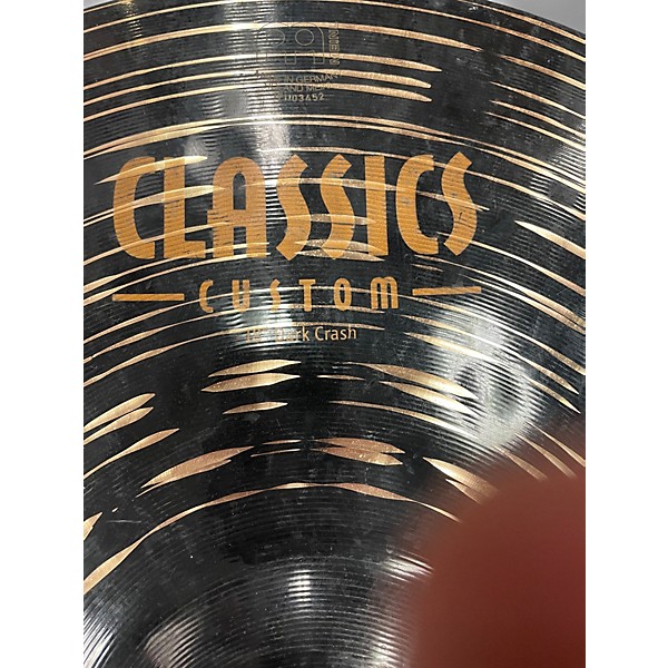 Used MEINL 18in CLASSICS DARK CRASH Cymbal
