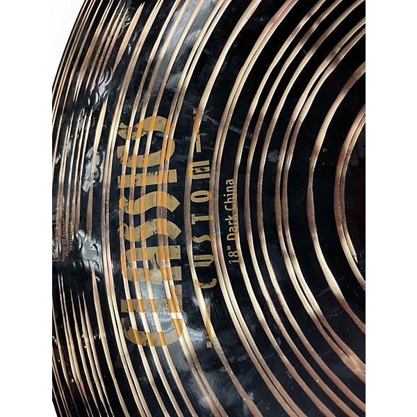 Used MEINL 18in CLASSICS DARK CHINA Cymbal