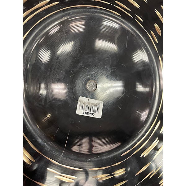 Used MEINL 20in CUSTOM DARK RIDE Cymbal