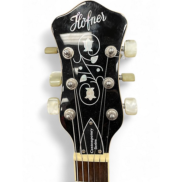 Used Hofner Verythin Standard 2 Color Sunburst Hollow Body Electric Guitar