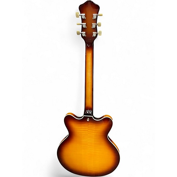Used Hofner Verythin Standard 2 Color Sunburst Hollow Body Electric Guitar