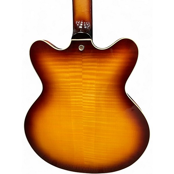 Used Hofner Verythin Standard 2 Color Sunburst Hollow Body Electric Guitar