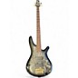 Used Ibanez SR300EDX Black Ice Frozen Matte Electric Bass Guitar thumbnail