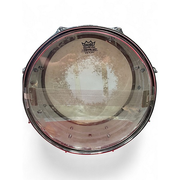 Used Pearl 6.5X14 Export snare Chrome Drum