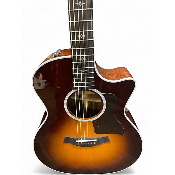 Used Taylor 414CE-R 2 Color Sunburst Acoustic Electric Guitar