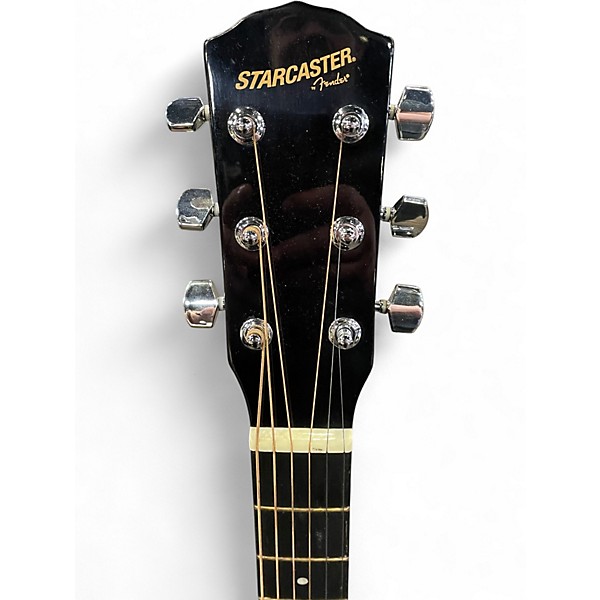 Used Starcaster by Fender Starcaster Natural Acoustic Guitar