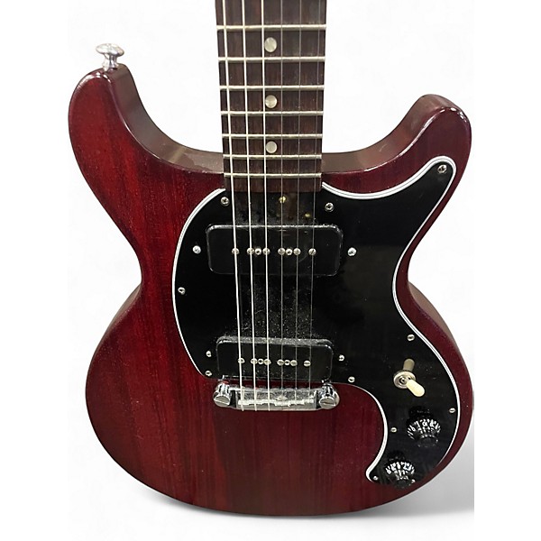 Used Gibson Les Paul Special Tribute DC Satin Red Solid Body Electric Guitar