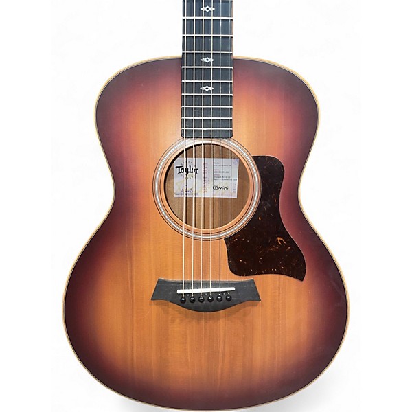 Used Taylor Sunset Blvd GS Mini-E Rosewood SEB Sunset Edgeburst Acoustic Guitar