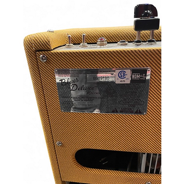 Used Fender Blues Deluxe Reissue 40W 1x12 Tweed Tube Guitar Combo Amp
