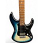 Used Ibanez AZ24P1QM DEEP OCEAN BLONDE Solid Body Electric Guitar