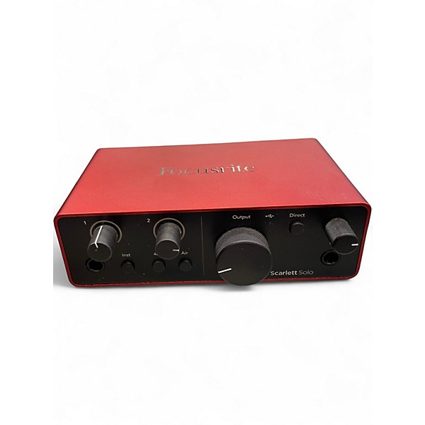 Used Focusrite Scarlett Solo Studio Gen 4