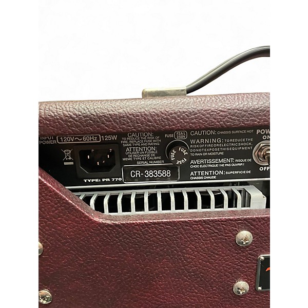 Used Fender 65 Princeton Reverb P12q Tube Guitar Combo Amp