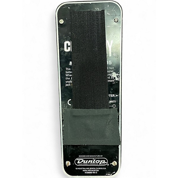 Used Dunlop GCB95 Original Crybaby Wah Effect Pedal