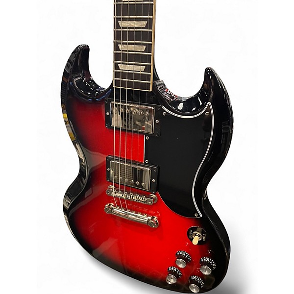 Used 2024 Gibson SG STANDARD 1961 CARDINAL RED BURST Solid Body Electric Guitar