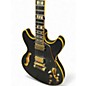 Used Ibanez JSM20BKL Black Hollow Body Electric Guitar