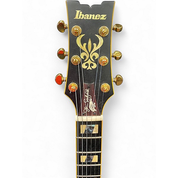 Used Ibanez JSM20BKL Black Hollow Body Electric Guitar