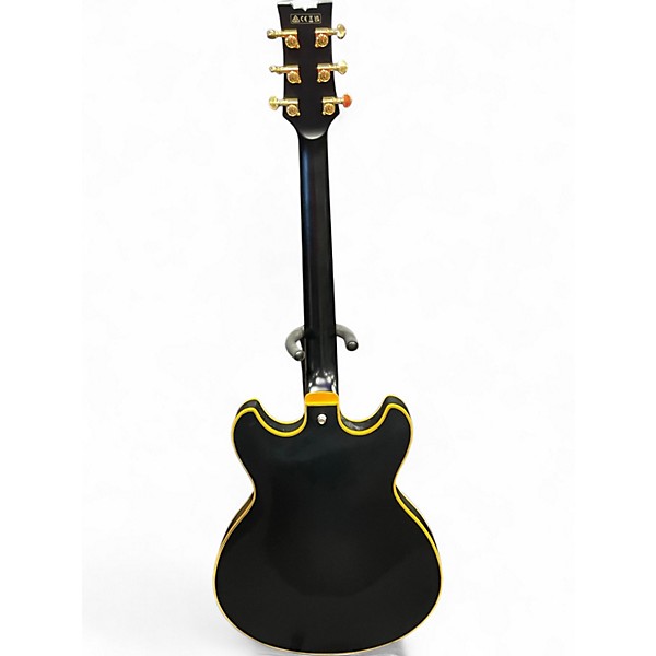 Used Ibanez JSM20BKL Black Hollow Body Electric Guitar