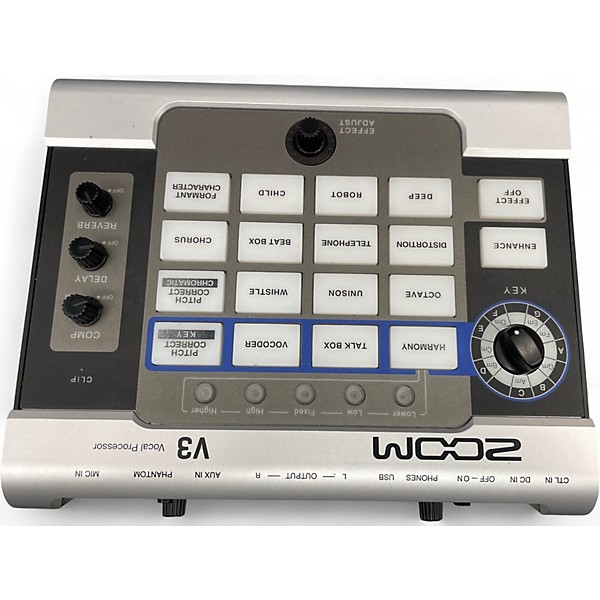 Used Zoom V3 VOCAL PROCESSOR Vocal Processor