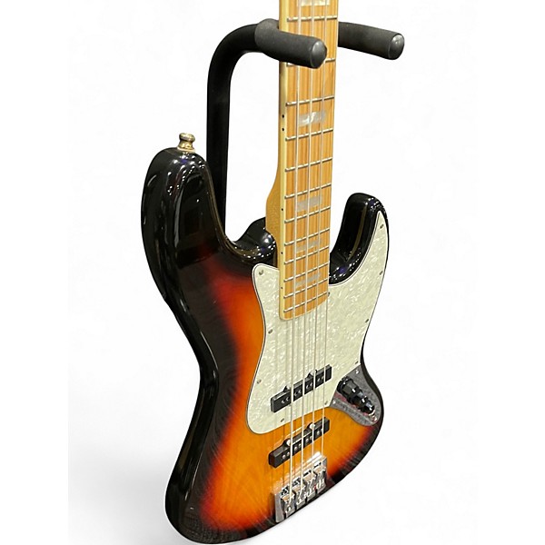 Used SX VTG SERIES JAZZ BASS 2 Color Sunburst Electric Bass Guitar