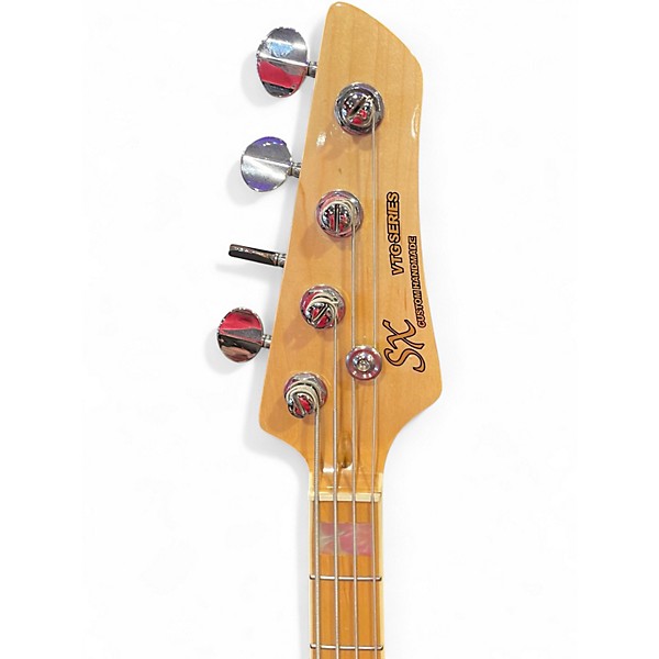 Used SX VTG SERIES JAZZ BASS 2 Color Sunburst Electric Bass Guitar