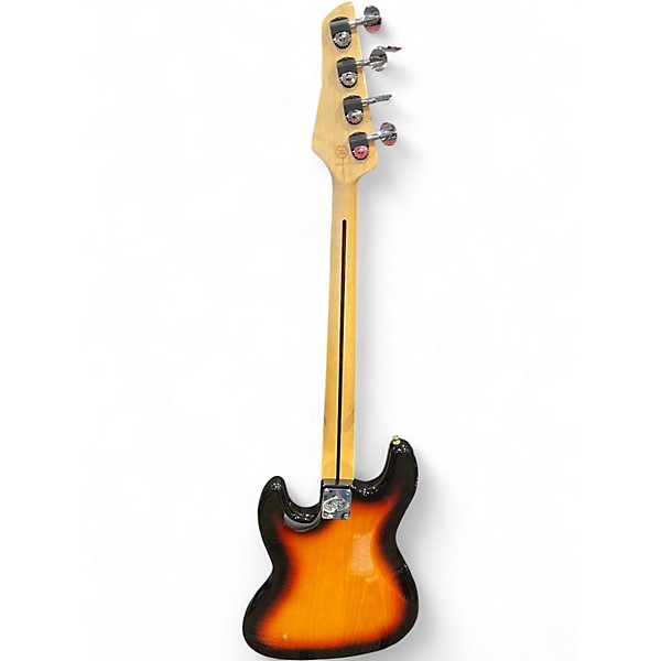 Used SX VTG SERIES JAZZ BASS 2 Color Sunburst Electric Bass Guitar