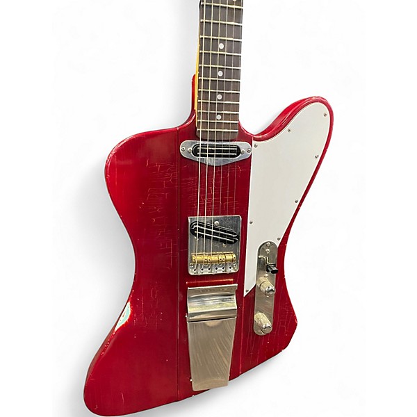 Used Berly FIREBIRD STYLE Red Solid Body Electric Guitar