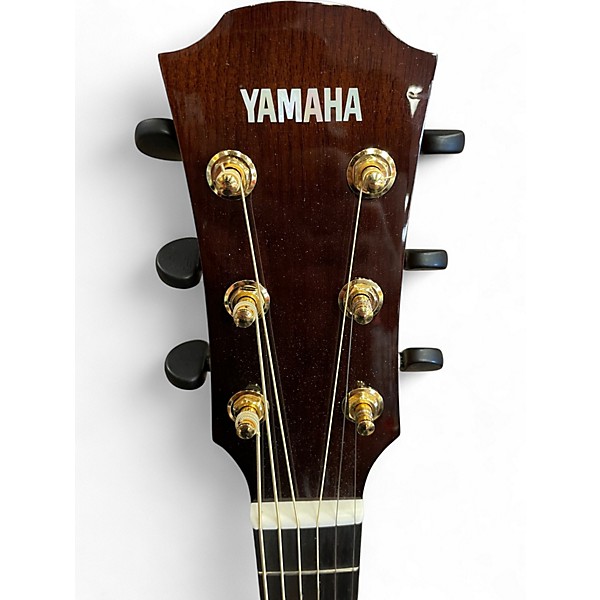 Used Yamaha AC4K Natural Acoustic Electric Guitar