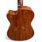 Used Yamaha AC4K Natural Acoustic Electric Guitar