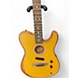 Used Fender American Acoustasonic Telecaster Natural Acoustic Electric Guitar