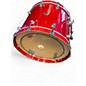 Used DW 3 Piece Performance Series red Drum Kit