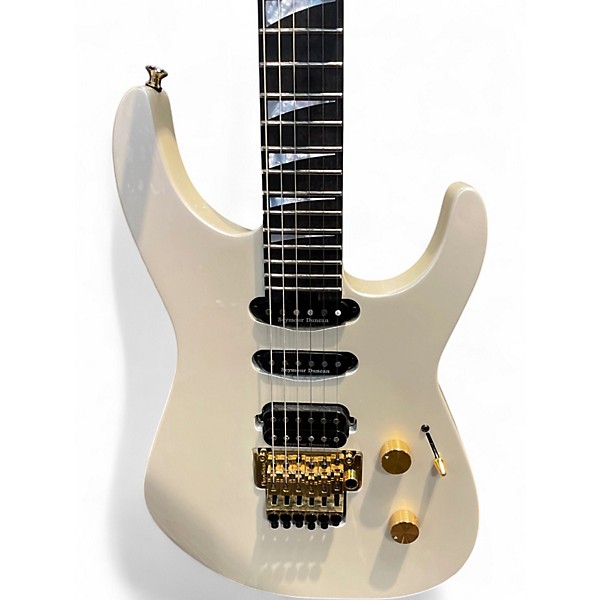 Used Jackson Soloist SL3 AMERICAN SERIES Pearl White Solid Body Electric Guitar