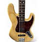 Used Fender Player Jazz Bass Natural Electric Bass Guitar