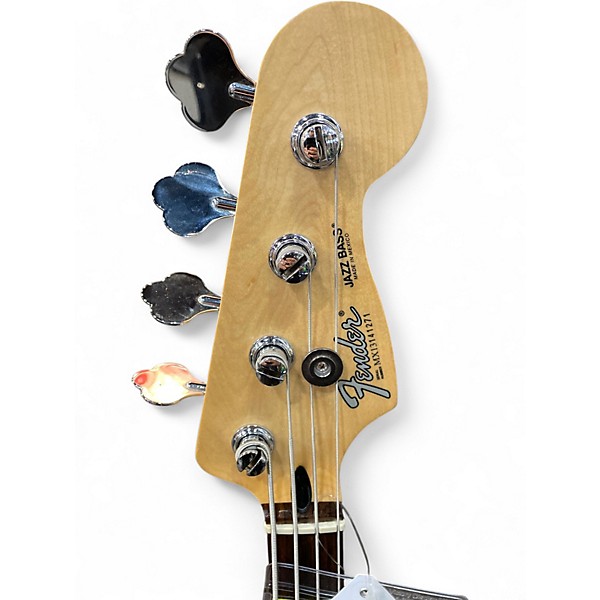 Used Fender Player Jazz Bass Natural Electric Bass Guitar