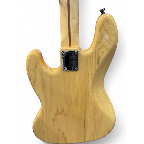 Used Fender Player Jazz Bass Natural Electric Bass Guitar