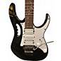 Used Ibanez JEMJR Black Solid Body Electric Guitar