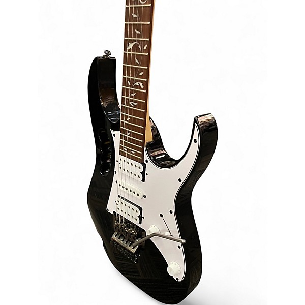 Used Ibanez JEMJR Black Solid Body Electric Guitar