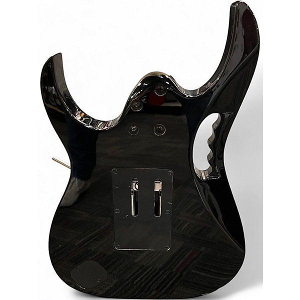 Used Ibanez JEMJR Black Solid Body Electric Guitar