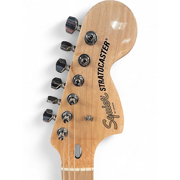 Used Squier Affinity Series FMT Stratocaster HSS Sienna Sunburst Solid Body Electric Guitar