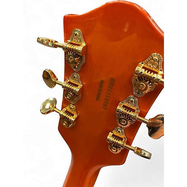 Used Gretsch Guitars G5420T Electromatic Trans Orange Hollow Body Electric Guitar